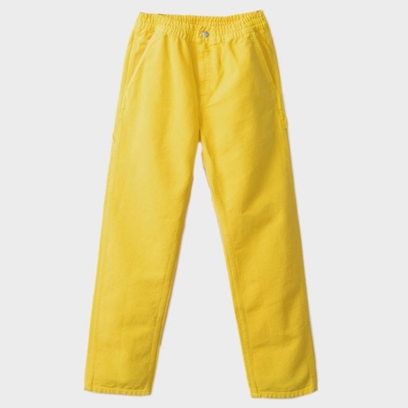 Carhartt WIP Other - Brain Dead x Carhartt WIP Beach Carpenter Pants – Lemon – Size M